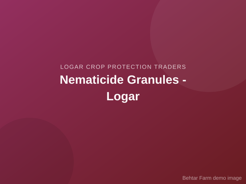 Nematicide Granules - Logar