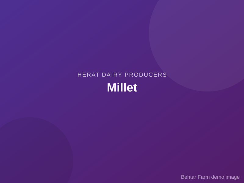 Millet